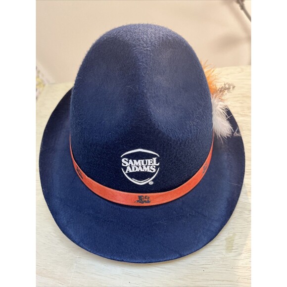 Samuel Adams Other - Samuel Adams Octoberfest Beer  Blue Feathered Alpine Fedora Hat